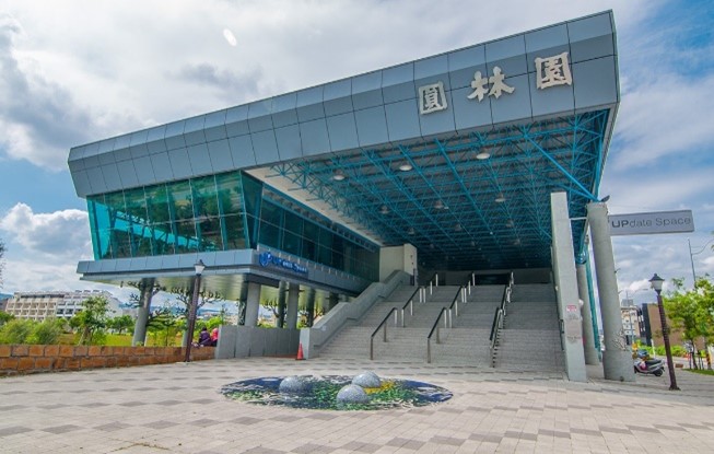 圓林園青創基地入口處